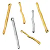 Colgante de acero inoxidable de forma irregular larga estilo simple transfronterizo chapado en oro de 18k al vacío accesorios para joyería de collar y pendientes DIY venta al por mayor