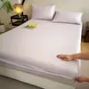 Sábana bajera de algodón puro grado A para maternidad e infantil pieza única color liso cubre cama juego de tres piezas Simmons artículo individual juego de sábanas bajeras 100% algodón