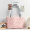 Bolso Tote Grande de Mujer Nuevo para Otoño e Invierno Transfronterizo, Bolso de Hombro y Mano, Bolso de Mujer Acolchado Floral de Color Caramelo