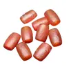 Ágata cuentas sueltas 13x18mm ágata rojo viejo esmerilado naranja cáscara de naranja weathered cuentas sueltas pulsera DIY accesorios de collar