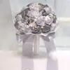 120 produtos de casamento noiva de casamento dama de honra segurando flor rosa simulação segurando flor casamento mori buquê flor de seda