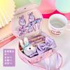 Caja de regalo de accesorios para el cabello para niños, horquilla para niña, horquilla para bebé, banda de goma de princesa, cuerda para la cabeza, anillo para el cabello de dibujos animados, juego de tocado, caja