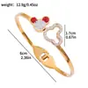 Venta Directa de Fábrica Pulsera Abierta Temática de Mickey, Completamente Incrustada con Diamantes, Fundición a Presión y Electrochapada, Venta al por Mayor desde la Fábrica de Origen