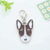 Nuevo Llavero Metálico Creativo de Nicho Perro Mascota Dibujo Animado Lindo Colgante Cierre de Langosta Encanto para Bolso Venta al por Mayor