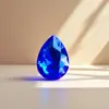 [Pedido Mínimo de 50 Peças] Strass de Vidro Irregulares em Formato de Gota d'Água com Fundo Pontiagudo para Capas de Celular, Acessórios de Roupa e Enfeites