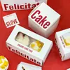 Cajas de Empaque para Postres Horneados, Cajas para Cupcakes para 1 o 2 Muffins, Cajas de Empaque para Pasteles con Ventana, Cajas para Tartaletas de Huevo al por Mayor