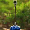 Varilla de Extensión para Lámpara de Gas de Aleación de Aluminio para Exteriores Tubo de Extensión para Cabezal de Estufa Lámpara Elevadora de Ambiente Varilla de Lámpara Elevadora para Lámpara de Gas Estilo Camping