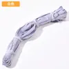 Banda Elástica Plana de Alta Elasticidad Venta al por Mayor Accesorios para Ropa Puño Color Sólido Banda para Correr Banda Elástica de Goma de Alta Elasticidad Banda para Correr