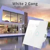 Interruptor inteligente de graffiti Wifi RF433 calibre europeo unipolar neutro universal Bluetooth temporizador panel de interruptor táctil tipo 86
