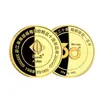 Moedas Comemorativas de Atrações Turísticas, Moedas Comemorativas Metálicas de Associação de Ex-Alunos, Personalização de Logotipo de Empresa Cultural e Criativa, Personalização de Moedas de Ouro e Prata