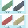 [Directo de fábrica] banda elástica de color sólido de alta elasticidad, imitación de nailon, banda plana elástica de 1.3-1.5 cm, banda elástica de jacquard de color