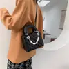 Bolsa de Celebridade da Internet 2023 Nova Tendência de Início de Primavera Estilo Coreano Versátil Bolsa Transversal Bolsa de Mão Fashion Rombos de Fada Bolsa Daffy