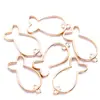 Colgantes de aleación de zinc con forma de concha de oro KC mezclado, estrella de mar, caracola, accesorios para pulsera de colgantes hechos a mano para DIY