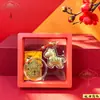 Pingente de Cavalo Pequeno de Ouro 999 para Dinheiro, Pingente de Folha de Ouro do Ano do Zodíaco, Presente de Bem-Estar para Funcionários de Empresas Atacado