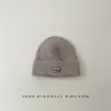 Gorro para Bebé Otoño e Invierno Cálido y a Prueba de Frío Simple Versátil Gorro de Punto para Niños y Niñas Moda Familiar de Moda Gorro con Protección para las Orejas