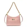 Bolso de Hombro con Cadena Estilo Coreano de Moda para Mujer 2026 Verano Nuevo de Moda Retro Bolso Cruzado para Commuter