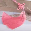 Nó Chinês Pingente Dupla Cor para Carro Cordão para Pendurar Nó Chinês Alça de Presente Cordão Estilo Étnico