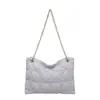 Bolso de Nube Plisado Estilo Coreano 2026 Modelo Nuevo de Primavera Bolso de Mano con Cadena, Color Sólido, Bolso de Hombro Cruzado de Moda y Tendencia