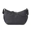 Bolsa transversal multicamadas prática e leve para mulheres, adequada para o trabalho e para o dia a dia, bolsa de ombro versátil, bolsa de tecido estilo coreano, casual e de grande capacidade, moderna