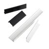 Manija de puerta de armario con sellado de bordes simple, venta al por mayor, manija de puerta de armario con cajón blanco lateral invisible, directa de fábrica