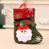 Meias de Natal, Sacos de Presente de Natal, Pingentes de Meias Pequenas de Natal, Enfeites para Árvore de Natal, Sacos de Decoração