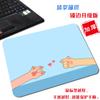 [Una generación de cabello] paño pequeño caricatura antideslizante pad para computadora cuadrado simple borde de bloqueo animación e-sports mouse pad