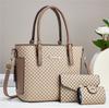 Bolsa Feminina para Pendular Bolsa Casual da Moda Transversal Ombro Portátil Bolsa Tote Feminina de Duas Peças