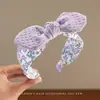 Diadema Floral con Dientes Estilo Francés para Mujer Modelo Nuevo 2026, Gama Alta, Elegante, Versátil, Diadema Antideslizante para Lavarse la Cara y Maquillaje