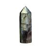 Venta al por mayor de fábrica de feldespato natural, columna de cristal, piedra lunar, adornos de prisma hexagonal, columna de una sola punta, piedra pulida