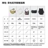 Bolsa de Ombro Casual Masculina e Feminina, Bolsa Transversal, Mochila Repelente à Água, Alça de Ombro Ajustável, Bolsa Grande Capacidade para Fitness e Dia a Dia