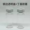 Botella Transparente Xilin 10ml 5ml Botella para Polvo Liofilizado 3ml Botella Pequeña de Vidrio para Muestra de Esencia 30ml Ampolla 7ml