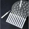 Escova de limpeza de furo de chuveiro Escova de folga de banheiro Chuveiro de chuveiro escova de limpeza de furo de água anti-entupimento mini escova