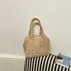 Bolso de mano coreano de nicho moderno con remaches para mujer, nuevo de otoño, retro, dulce, fresco, chica popular, bolso de hombro cruzado versátil