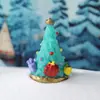 Novos Produtos de Natal Bolas de Neve Bonecos de Neve Enfeites Meias do Papai Noel Árvore de Natal Micro Paisagem Decoração Fornecimento Transfronteiriço