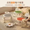 Taburete Giratorio con Ruedas Silenciosas, Taburete Bajo para Niños, Taburete Doméstico, Taburete Redondo para Bañarse, Taburete para Niños Pequeños, Taburete para Dormitorio, Taburete para Rellenar Juntas