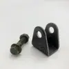 Amortiguador de Vehículo Eléctrico Soporte de Amortiguador Engrosado Piezas de Hierro Oreja Colgante Accesorios para Motocicleta Eléctrica Amortiguador Trasero Modificado Asiento Fijo Piezas de Hierro