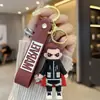 Llavero de Spider-Man, colgante de figura creativa de Capitán América, decoración para mochila de niños, pequeño regalo para llaves de coche