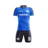 Uniformes Completos de Entrenamiento de Fútbol para Niños Listos para Usar, Uniformes Deportivos de Competición de una Pieza, Trajes de Jersey para Adultos que Absorben la Humedad