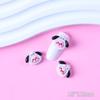 Linda mini cara de muñeca de dibujos animados joyería para uñas tridimensional castor oso perro resina pequeños accesorios accesorios para uñas venta al por mayor