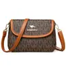 Bolsa Pequeña para Mujer 2025 Verano Nueva Caliente Versátil Bolso Cruzado Bolso de Hombro Estampado para Mujeres de Mediana Edad y Mayores Superficie Suave Bolso para Madres Bolso de Mujer