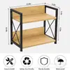 Estante de doble capa de hierro forjado transfronterizo para especias de cocina y artículos de tocador de baño