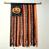 Bandera de Halloween Transfronteriza Bandera de Calabaza del Día de la Independencia Tela a Cuadros Borla Cortina de Puerta Decoración de Escena de Fiesta Tela Colgante