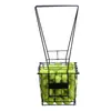 Recogedor de pelotas de tenis, recogedor de pelotas de pickleball, carrito recolector de pelotas de tenis, herramienta conveniente para recolección de pelotas al aire libre, canasta recolectora de pelotas