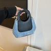 Bolso Cubo de Mano de Color Contrastante Lonchera Bolso de Mano para Mujeres Trabajando y Estudiando en Vacaciones Bolso para el Almuerzo Bolso de Mano Bolso Cubo Empalmado
