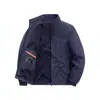 Nova jaqueta de fleece para outono e inverno para homens, modelagem solta, moderna, versátil, jaqueta de trabalho para atividades ao ar livre, blusa masculina com forro de fleece