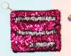 Bolsa de almacenamiento de maquillaje de moda transfronteriza bolsa cosmética de lentejuelas bolsa de lentejuelas que cambian de color con cierre monedero clutch