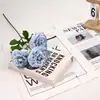 3 flores artificiais de peixe koi e peônia para decoração de casamento, arranjo floral de fundo de casamento, flores artificiais para exibição no chão, arte floral de decoração suave