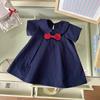 [en stock] Vestido para niña 2025 Verano Vestido Tesoro para mujer Ropa infantil Verano Falda para niña