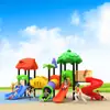 Parque de Diversões Grande Deslizador Externo Combinação de Tobogãs Equipamento de Playground Externo Comunitário Instalações de Brincadeiras Infantis