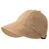 Sombrero Nuevo de Protección Solar para Primavera, Otoño y Verano, Delgado, de Secado Rápido, con Mascarilla Colgable, Sombrero de Pescador, Sombrero Versátil de Lengua de Pato